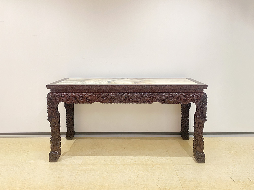 老坑石云龙条案